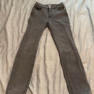 DL1961 Dark Gray Farrow Skinny Jeans